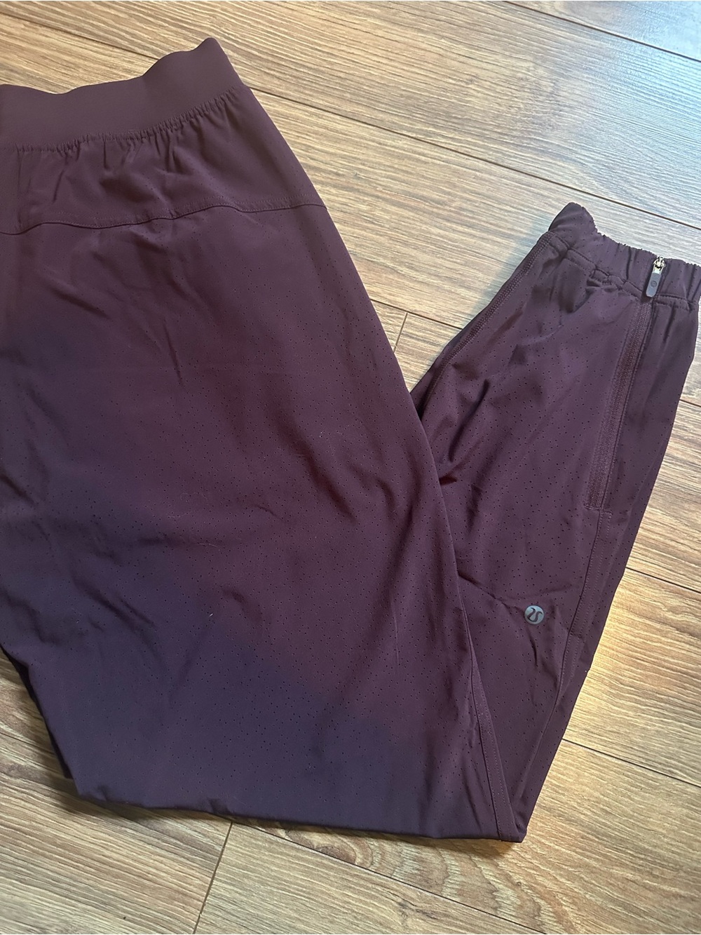 Adapted State Perforated High Rise Jogger - Picture 2 of 3